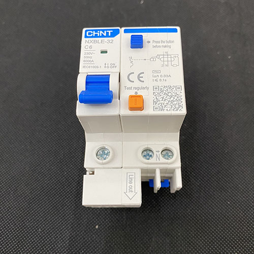 RCBO CHINT NXBLE-32 1P+N C6 30mA